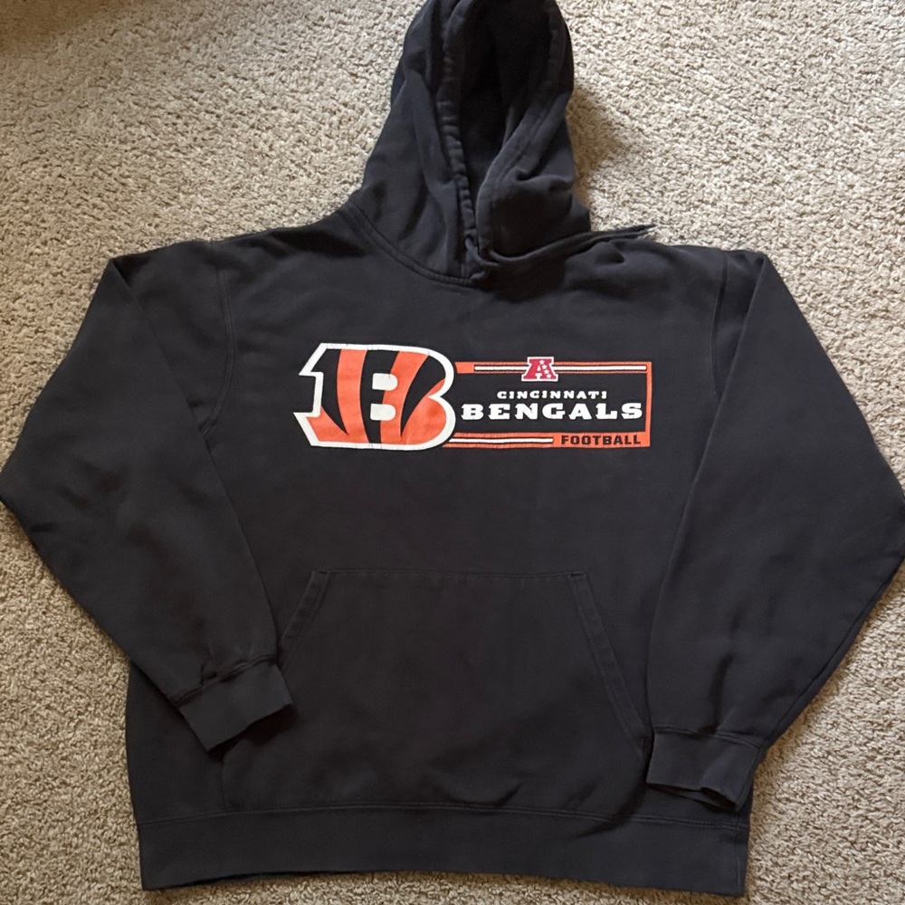 Cincinnati Bengals Black Hoodie